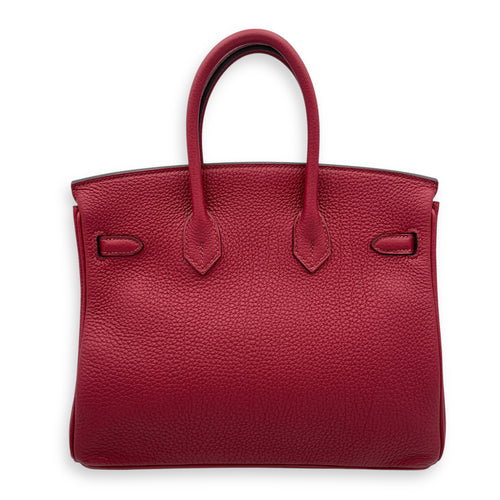 Birkin 25 Rouge Grenat in Togo, Gold hardware