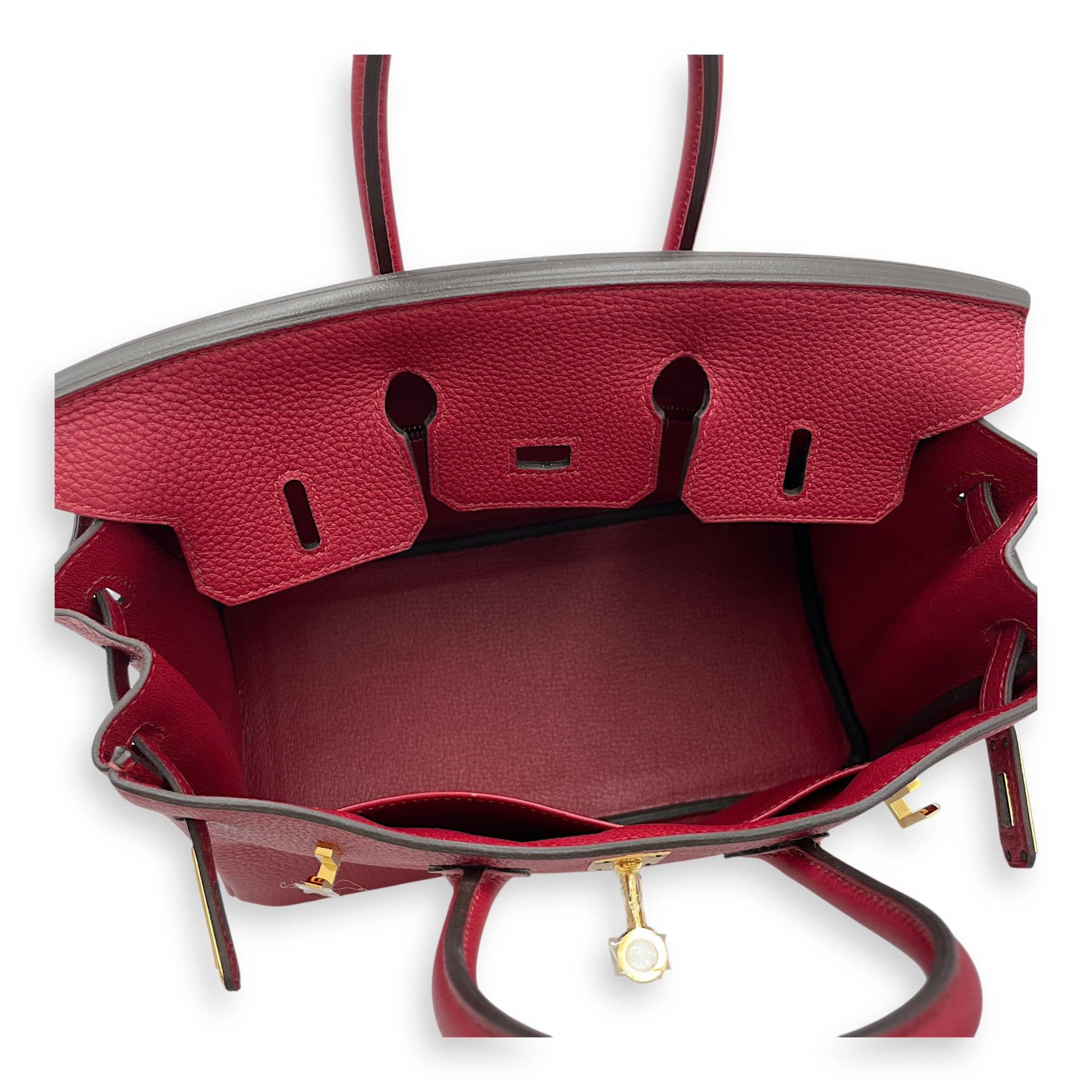 Birkin 25 Rouge Grenat in Togo, Gold hardware