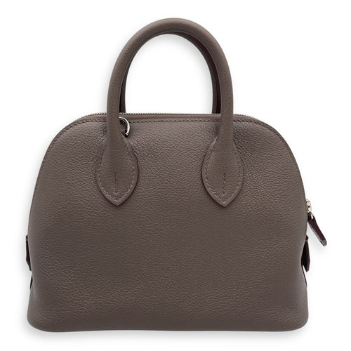 Bolide 1923 Mini Etain/Gris Tourterelle in Evercolor Palladium hardware