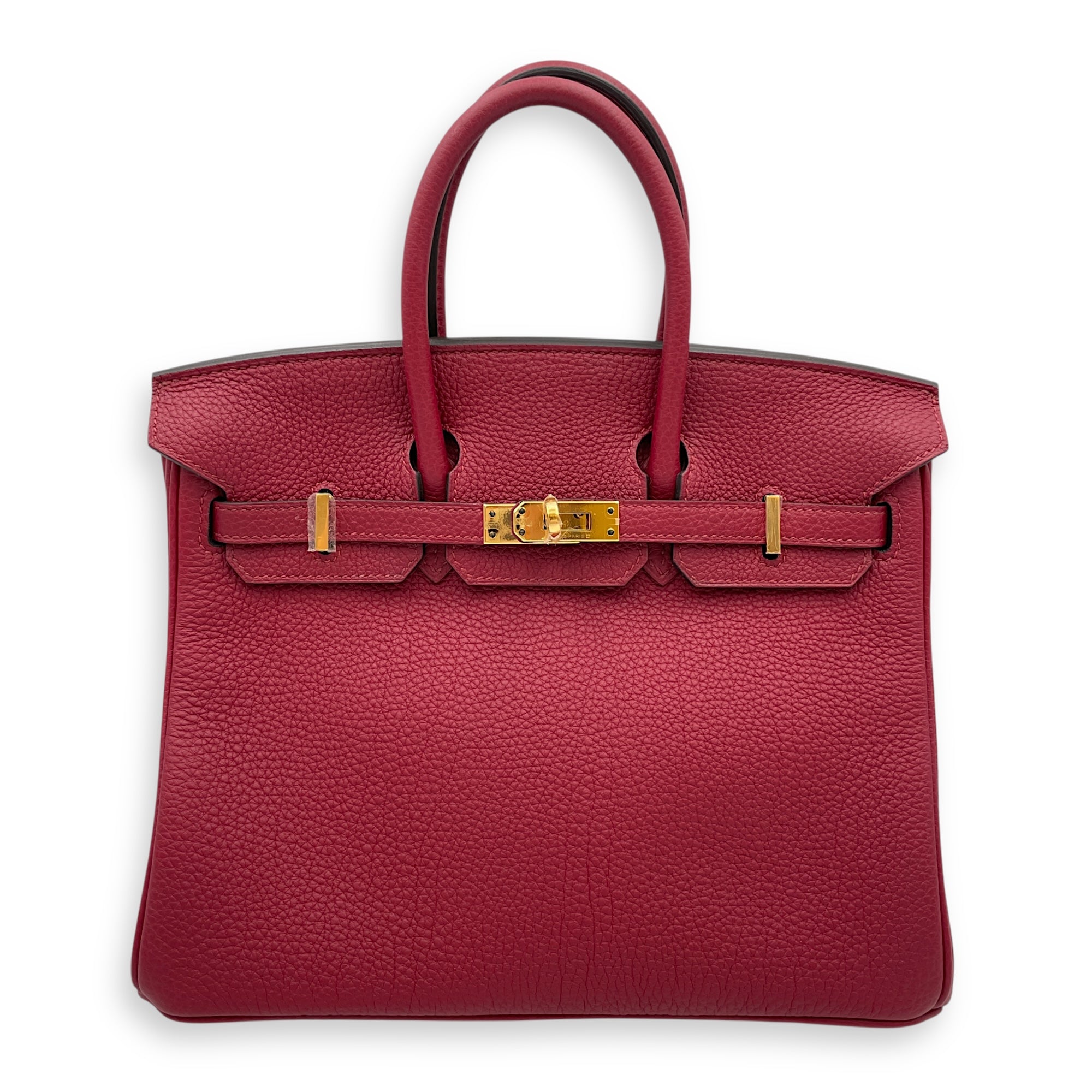 Birkin 25 Rouge Grenat in Togo, Gold hardware