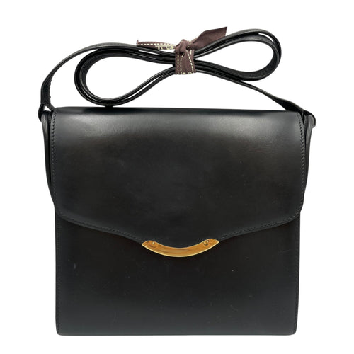 Vintage Shoulder Bag Black in Box Gold hardware