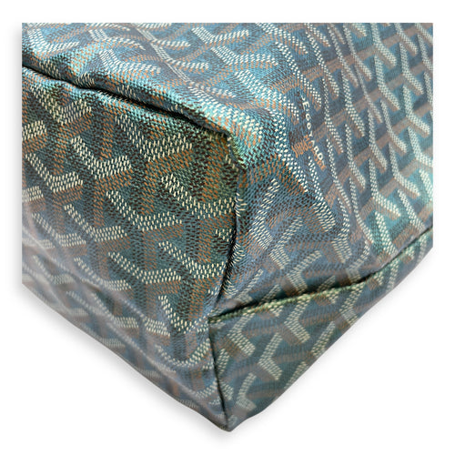 St Louis Green Shoulder Bag in Canvas