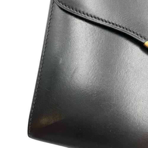 Vintage Shoulder Bag Black in Box Gold hardware