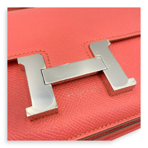 Constance Elan Flamingo in Epsom Palladium hardware
