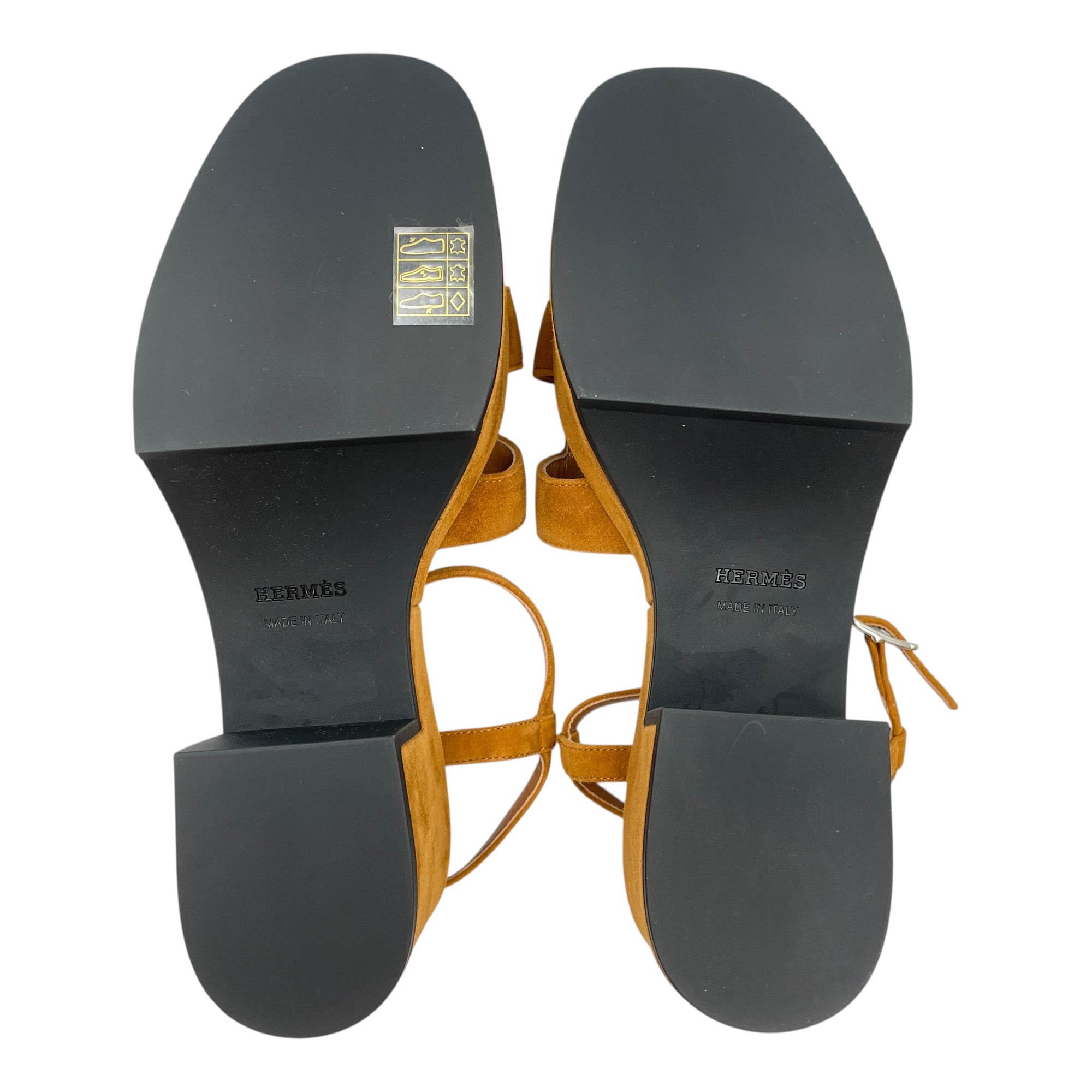 Jam 30 37 Naturel Sandals in Chevre Velours