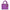 Lady Dior Medium Purple Top Handle Bag in Lambskin, Silver hardware