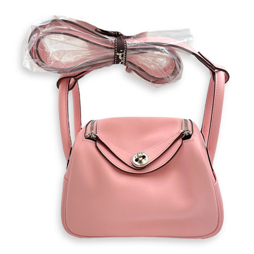 Lindy II Mini Rose Sakura in Swift, Palladium hardware