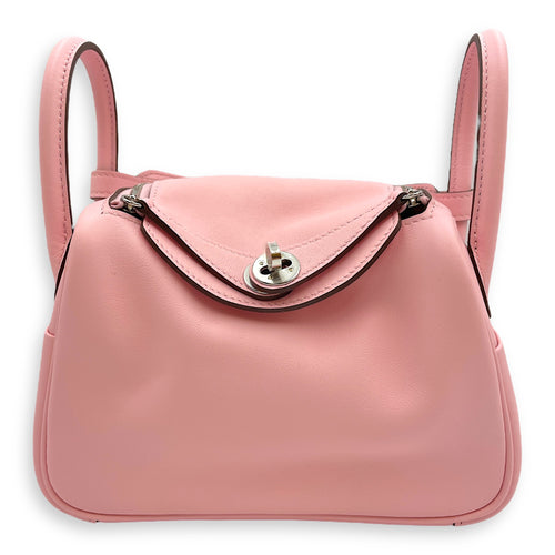 Lindy II Mini Rose Sakura in Swift, Palladium hardware