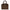 Damier Ebene Tirana Brown Top Handle Bag in Coated Canvas, Gold hardware