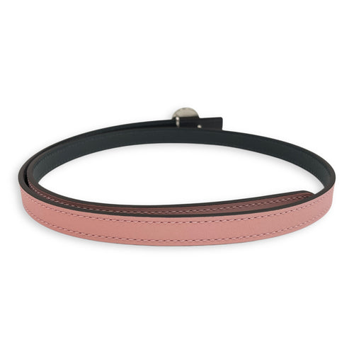 Lucky Jockette 13mm x 70cm Rose Sakura Reversible Belt Kit in Epsom/Swift, Palladium hardware