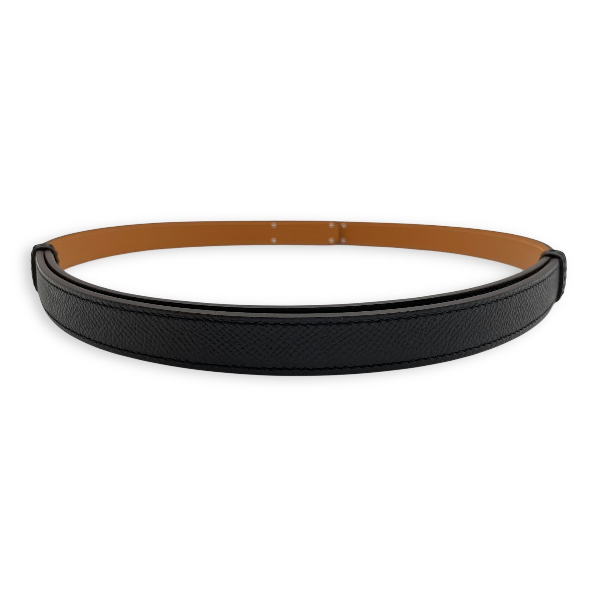 Kelly Pocket 18 Black Belt in Epsom, Palladium hardware