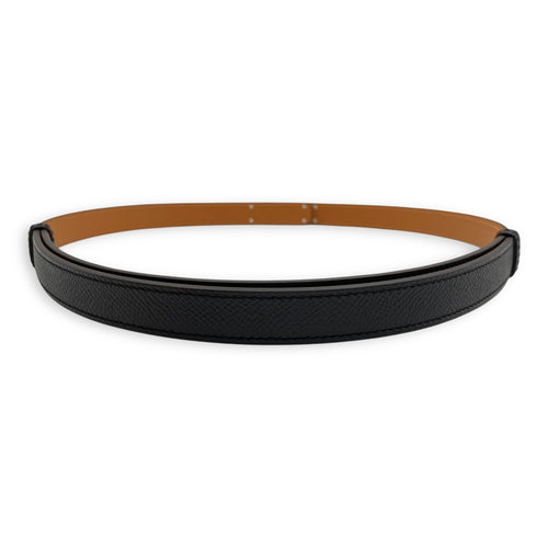 Kelly Pocket 18 Black Belt in Epsom, Palladium hardware