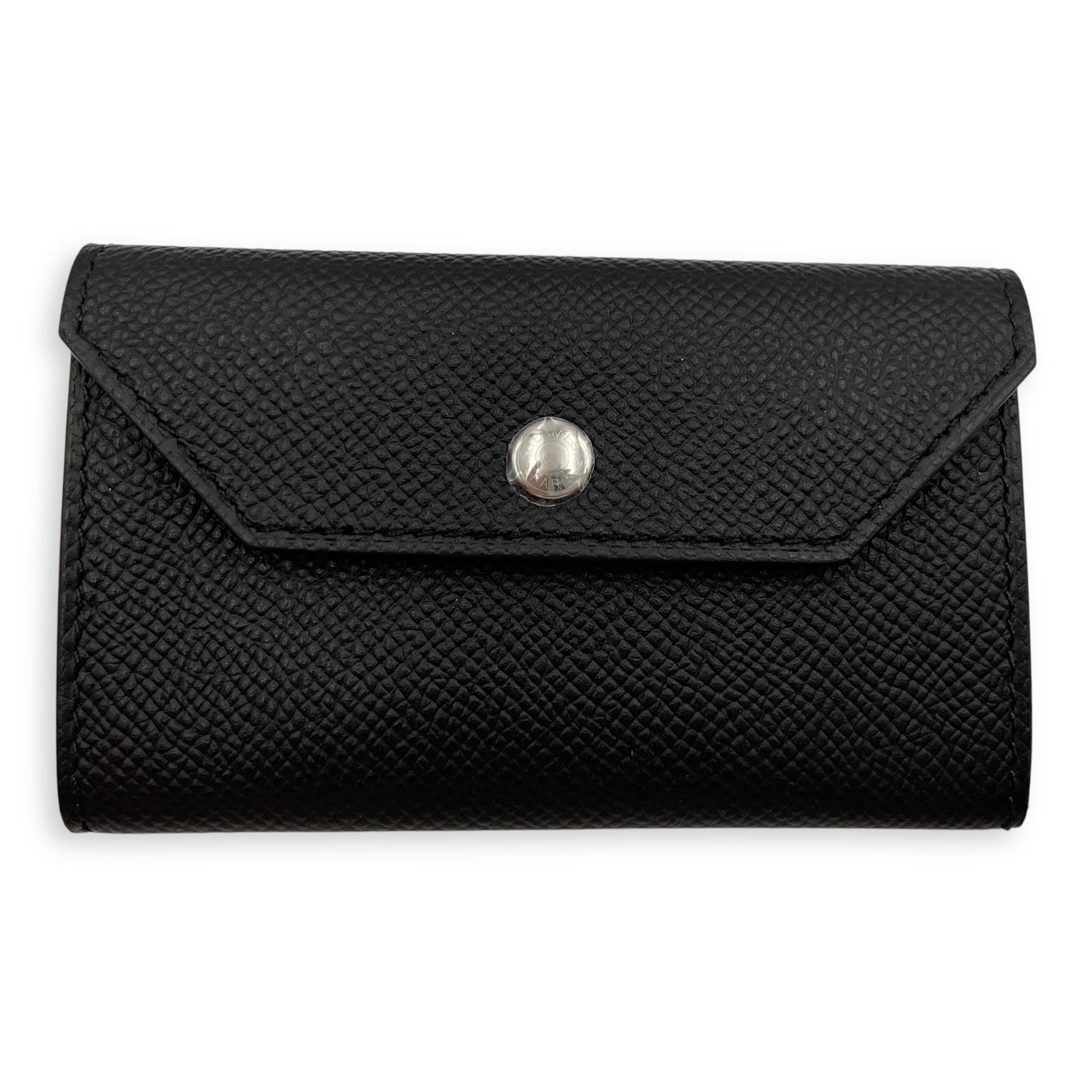 Kelly Pocket 18 Black Belt in Epsom, Palladium hardware