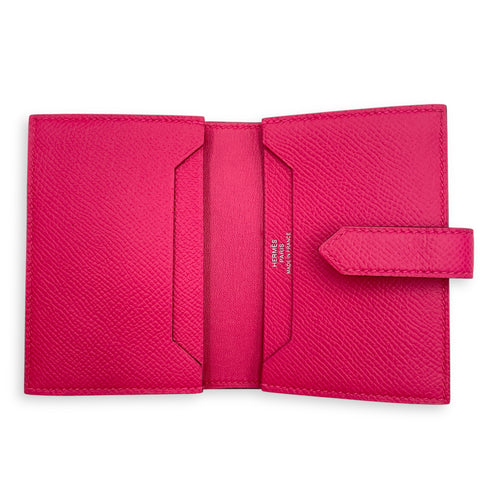 Bearn Rose Mexico Card Holder in Epsom, Palladium hardware