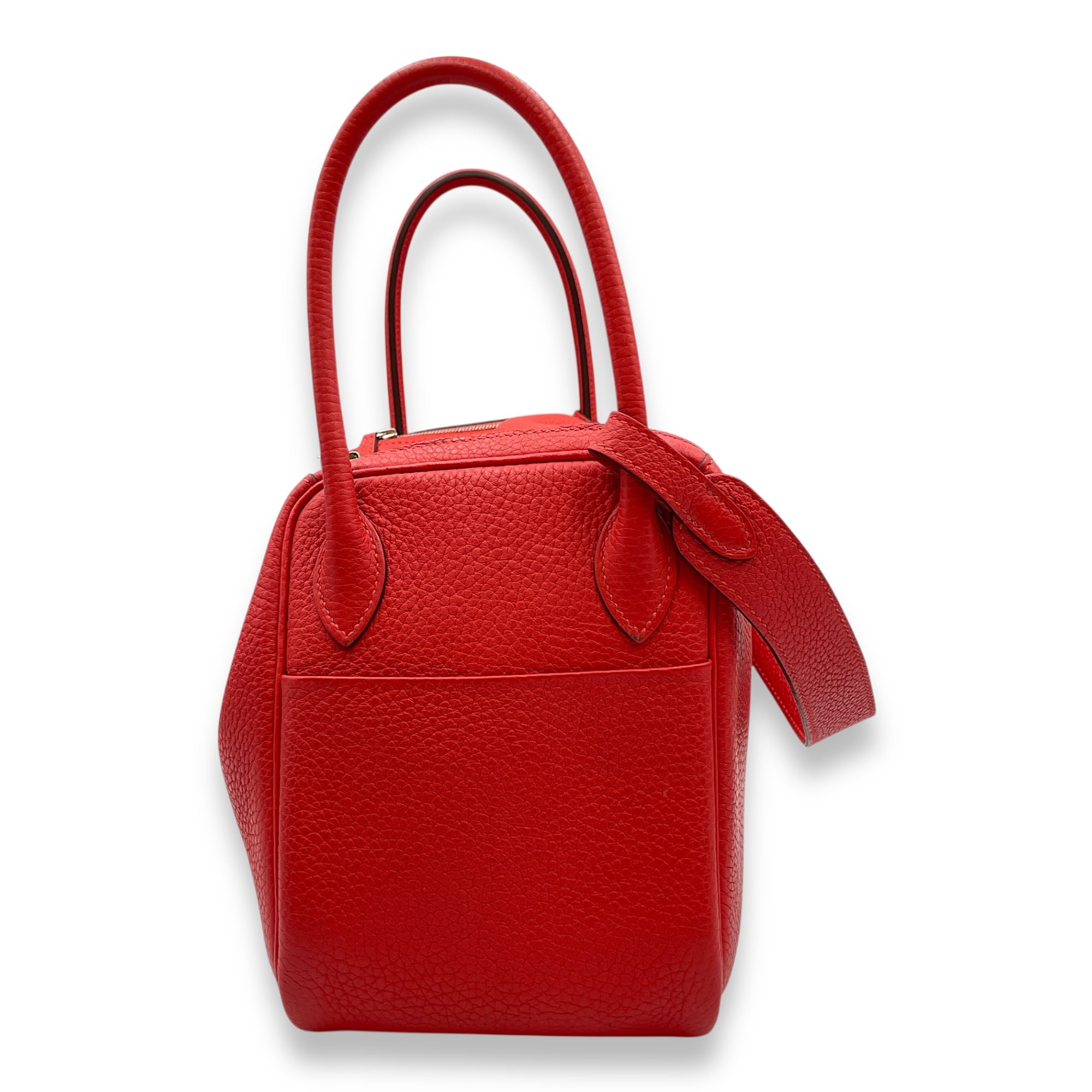 Lindy 26 Rouge Tomate in Clemence, Palladium hardware
