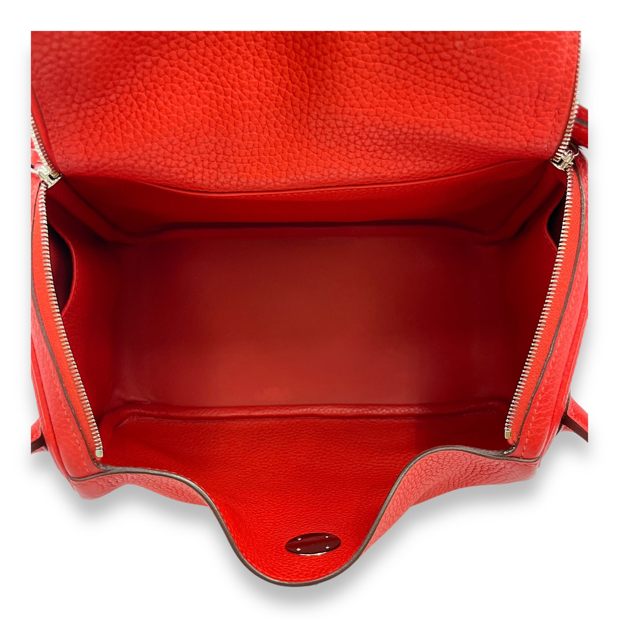 Lindy 26 Rouge Tomate in Clemence, Palladium hardware