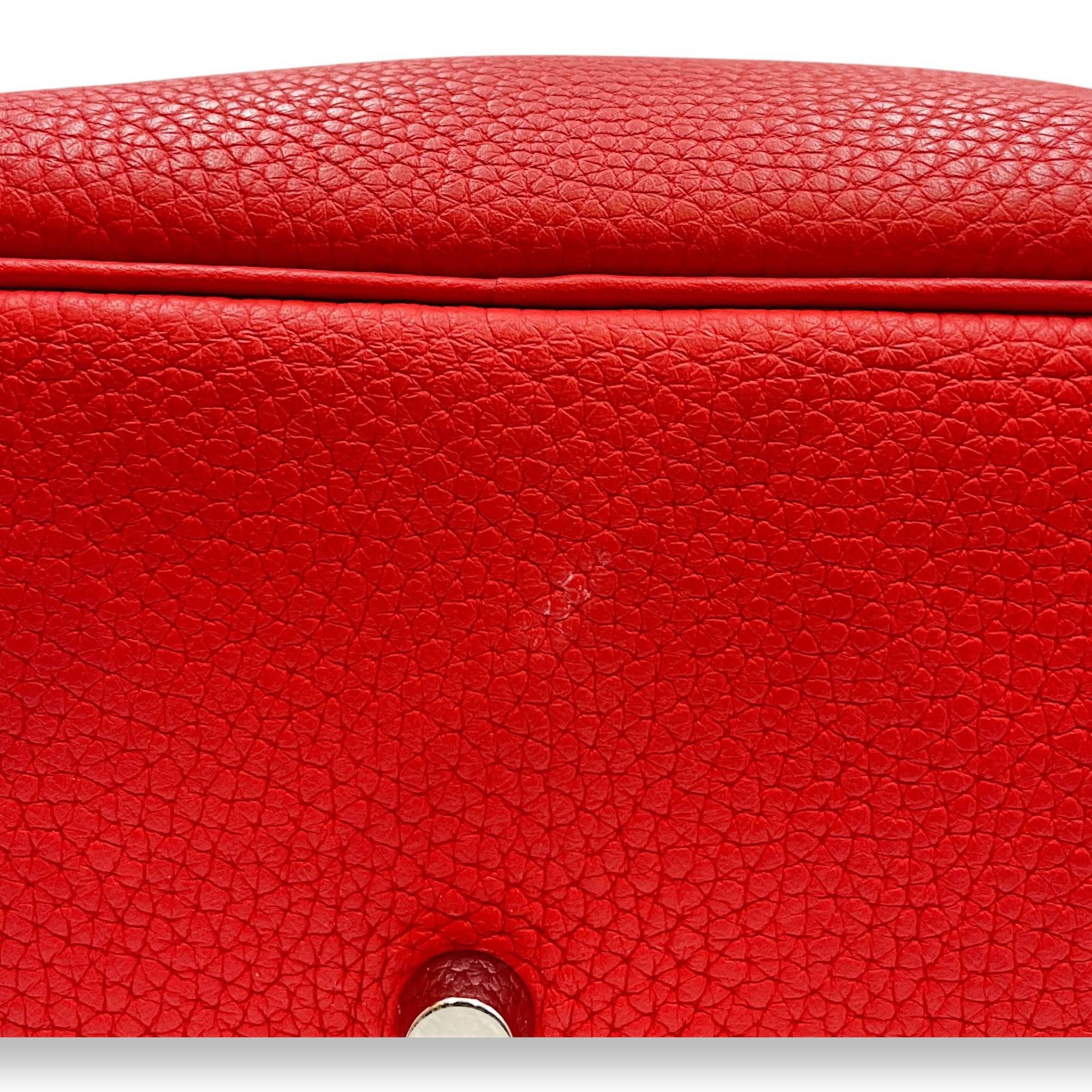 Lindy 26 Rouge Tomate in Clemence, Palladium hardware