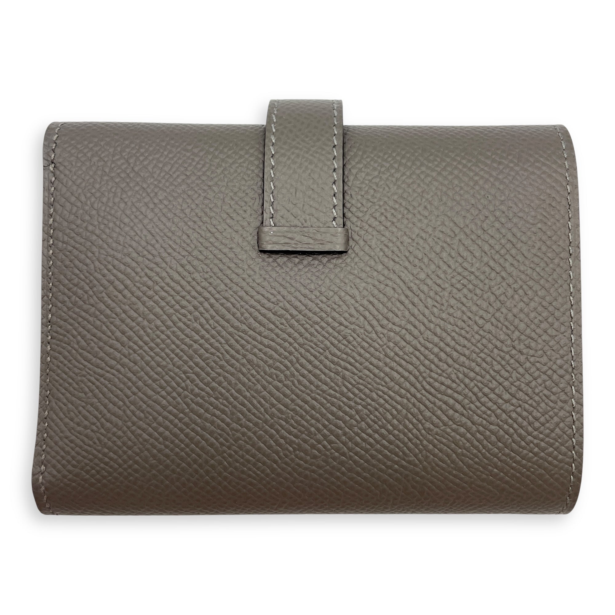 Bearn Combine Gris Meyer Wallet in Epsom, Palladium hardware