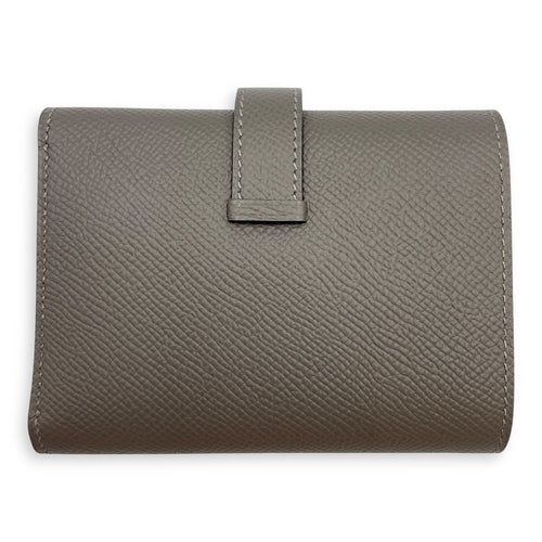 Bearn Combine Gris Meyer Wallet in Epsom, Palladium hardware
