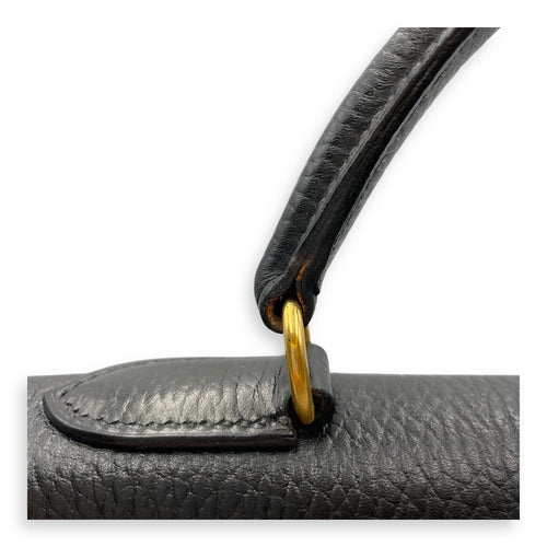 Kelly 32 Black in Ardennes, Gold hardware