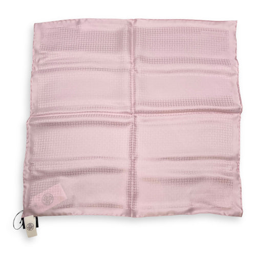 Faconne Grand H  45 Baby Powder  Pocket Square CL2507-13992 2