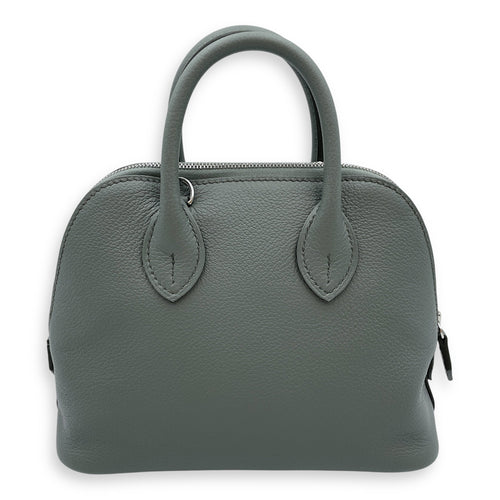 Bolide 1923 Mini Vert Amande  in Evercolor Palladium hardware CL2507-14004 2