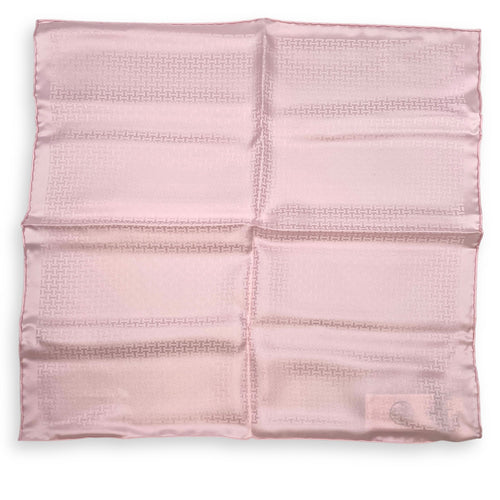 Faconne Grand H  45 Baby Powder  Pocket Square CL2507-13992 1