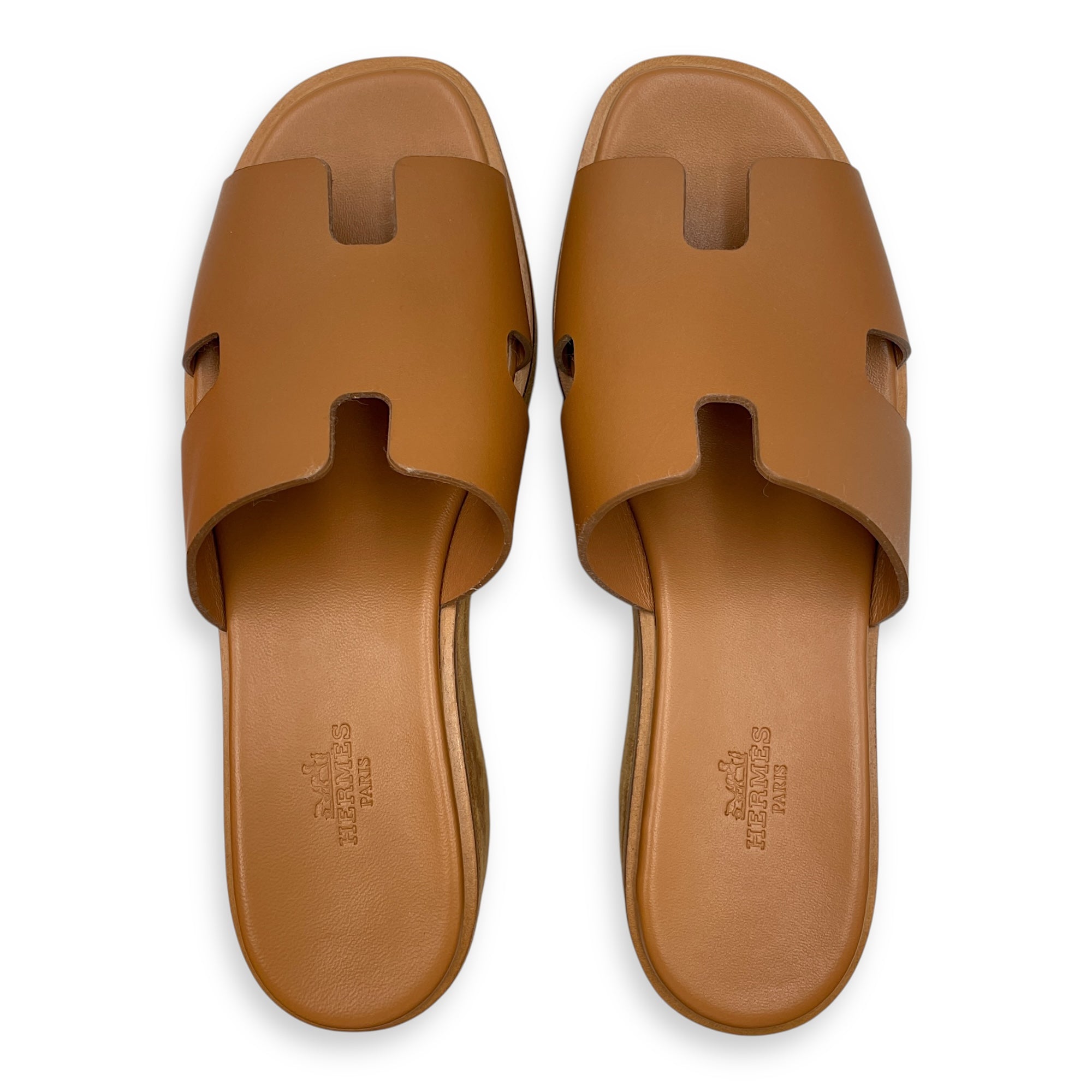 Eze 30 37 Naturel Sandals in Calfskin