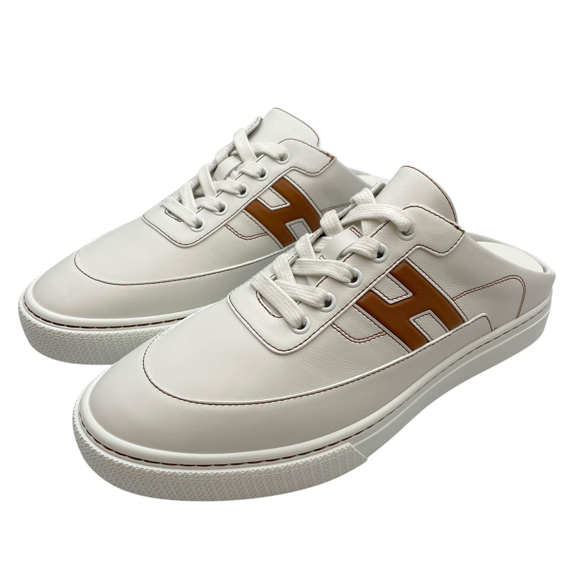 Keep 40.5 White Sneakers in Calfskin