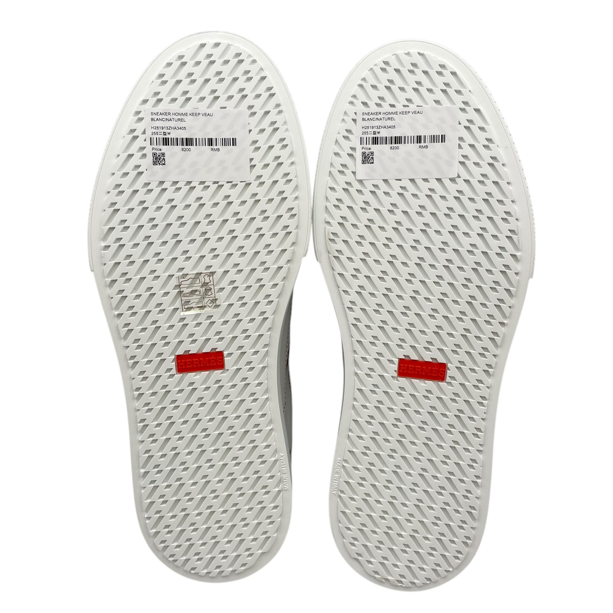 Keep 40.5 White Sneakers in Calfskin