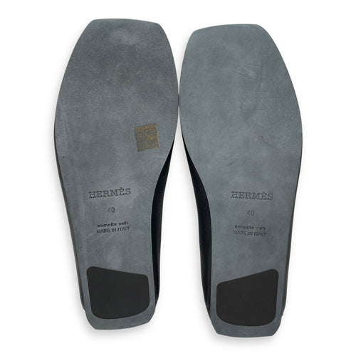 Kiru 40 Black Loafers in Goat Leather CL2507-13970 3