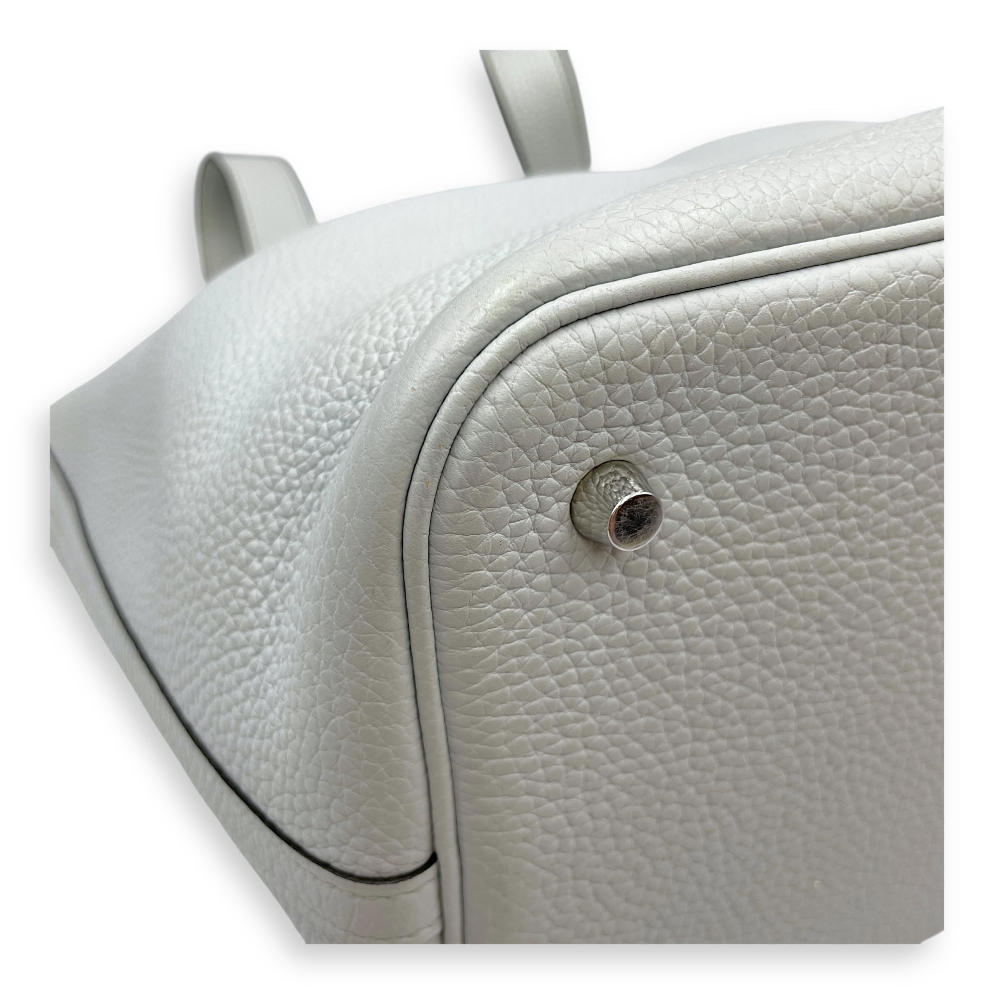 Picotin 22 Blue Pale in Clemence, Palladium hardware