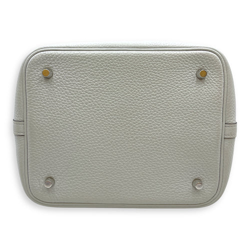 Picotin 22 Blue Pale in Clemence, Palladium hardware