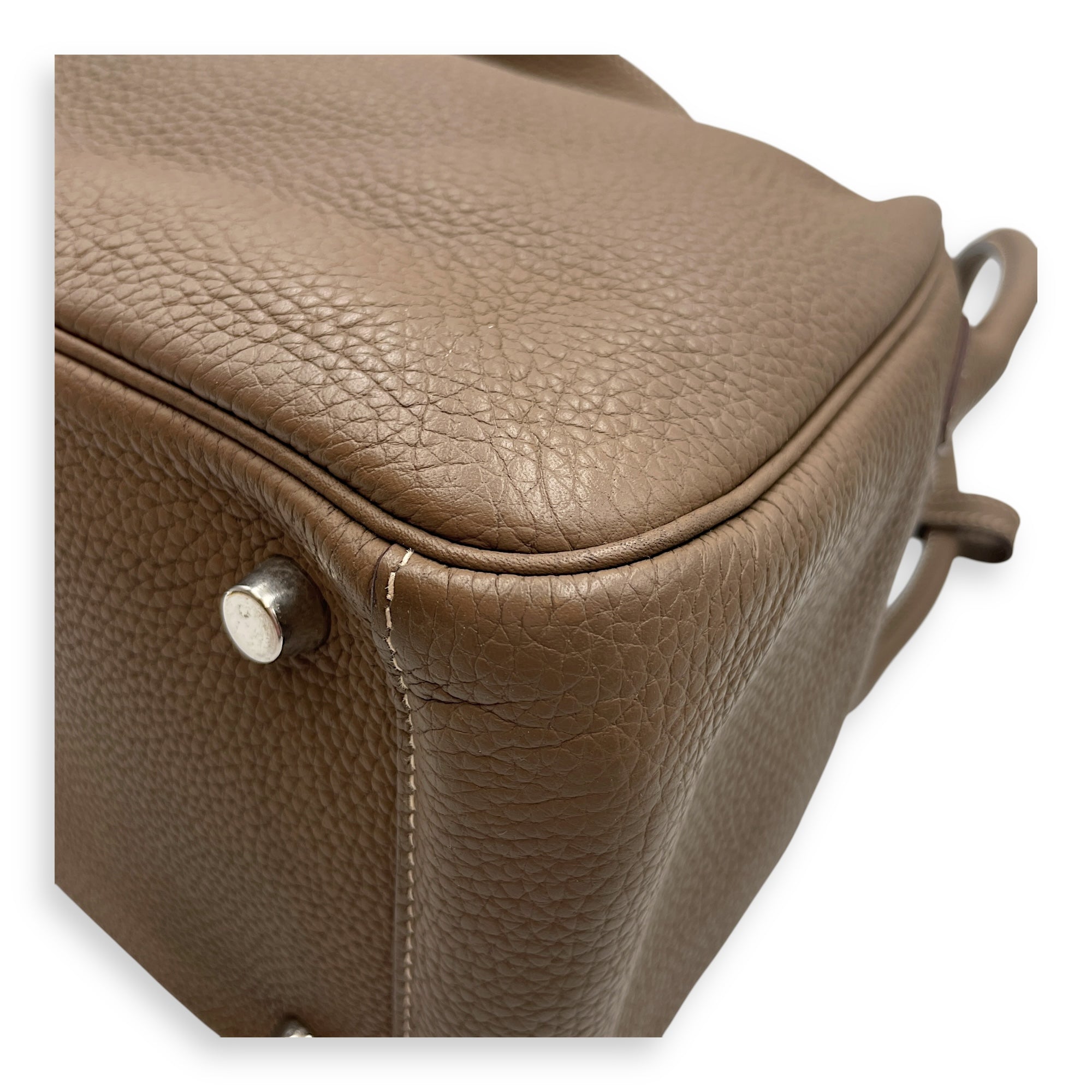 Lindy 26 Etoupe in Clemence, Palladium hardware