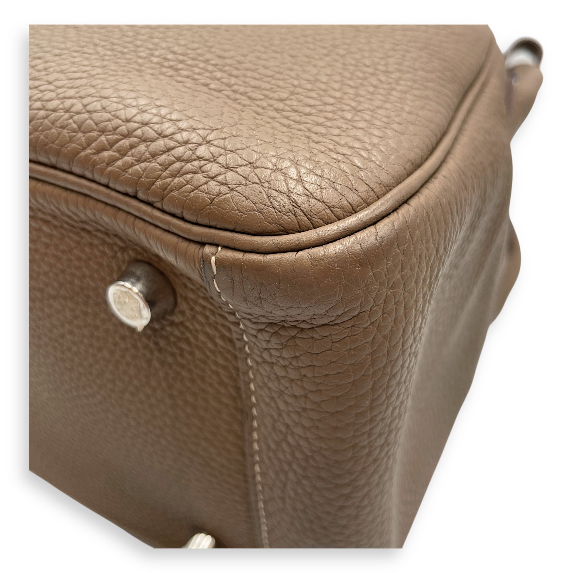 Lindy 26 Etoupe in Clemence, Palladium hardware