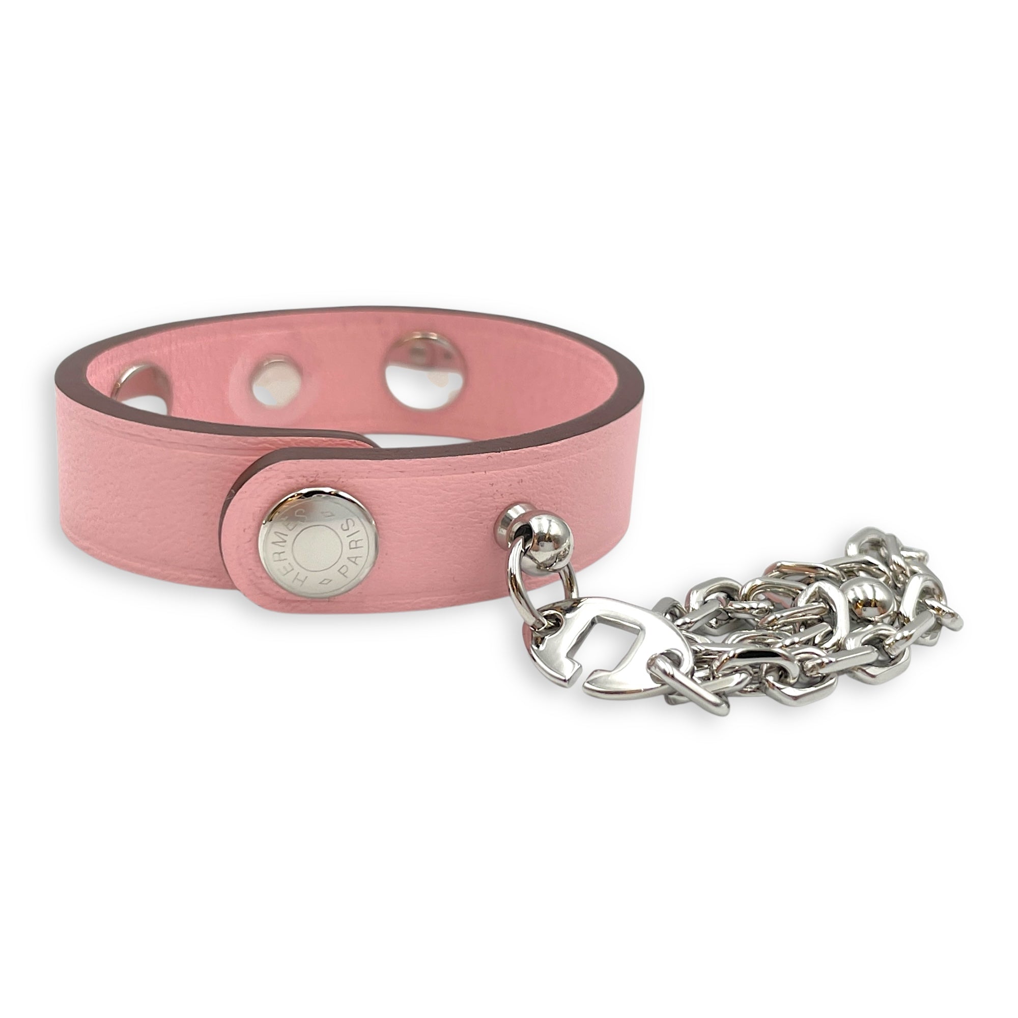 Rivale glove clip Rose Sakura Charn in Swift Palladium hardware