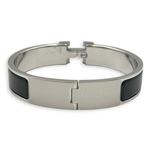 Clic H PM Black Bracelet, Palladium hardware