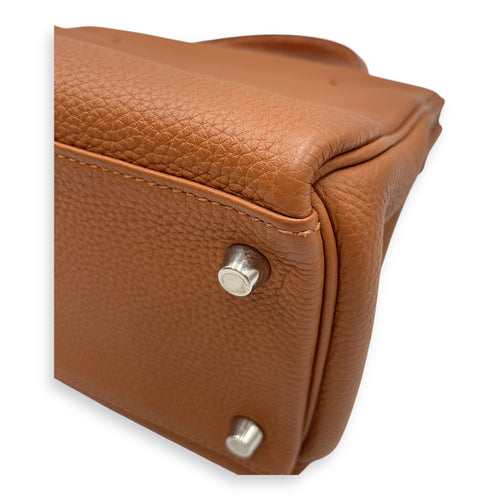 Kelly Touch 28 Gold in Togo/Matte Alligator, Palladium hardware