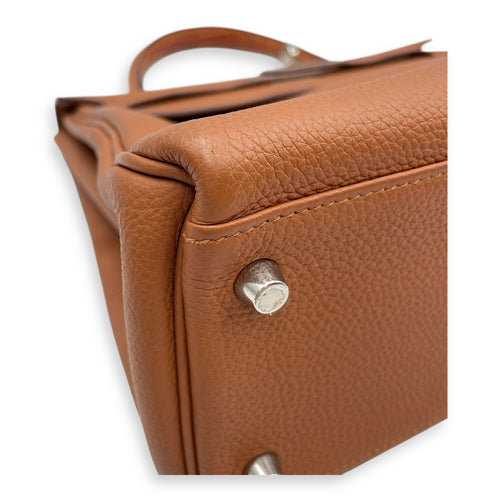 Kelly Touch 28 Gold in Togo/Matte Alligator, Palladium hardware