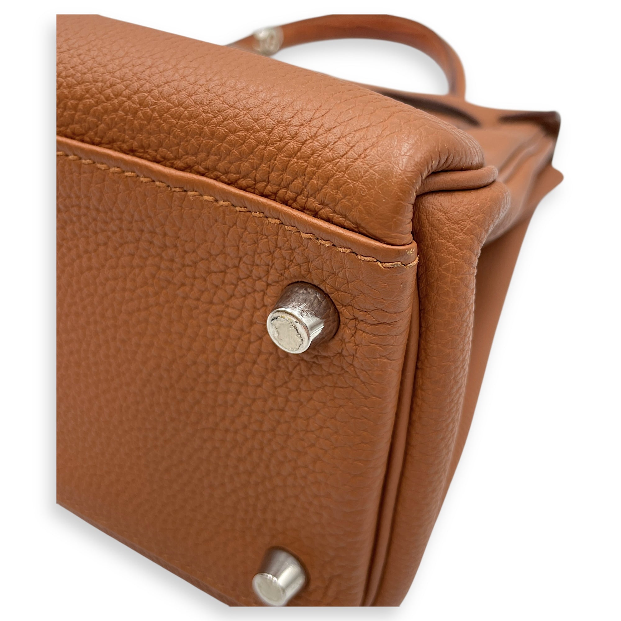 Kelly Touch 28 Gold in Togo/Matte Alligator, Palladium hardware