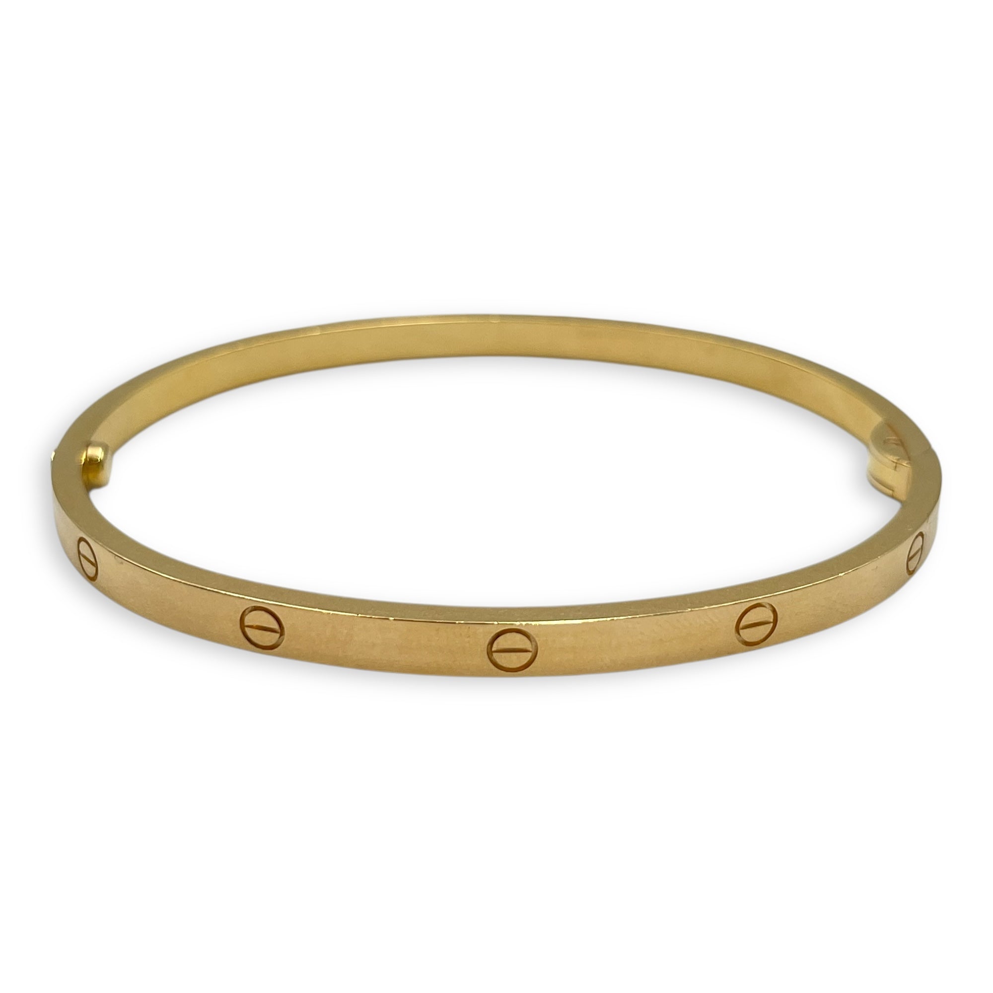 Love Small Model.17 Bracelet in Gold Hardware