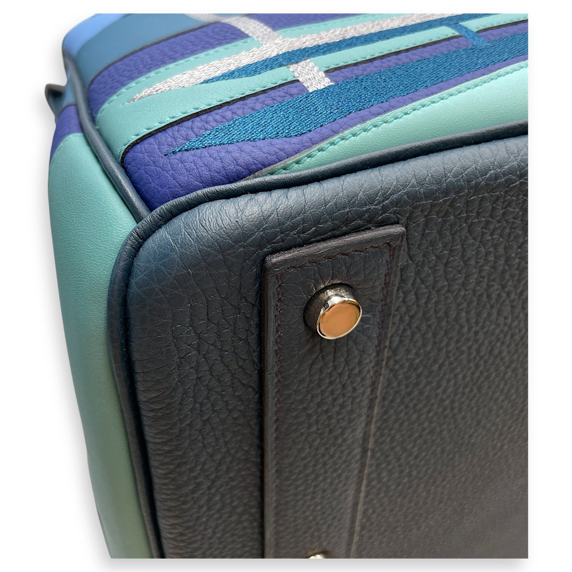 HAC Endless Road Blue De Prusse in Togo/Swift, Palladium hardware
