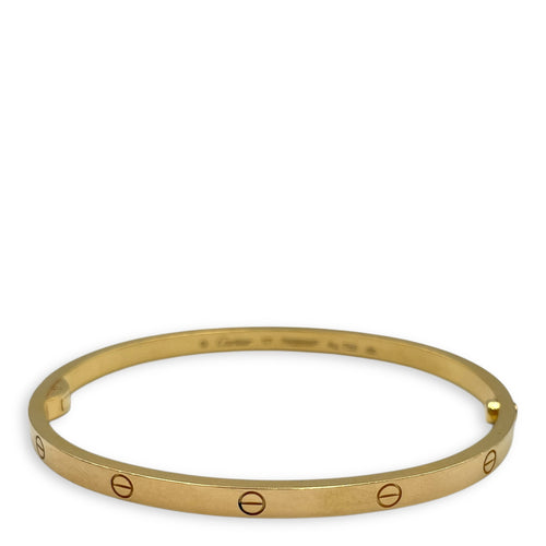 Love Small Model.17 Bracelet in Gold Hardware