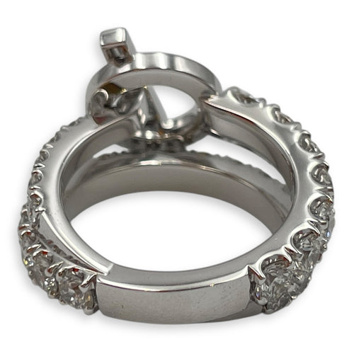 Crescendo GM 51 Ring in 49 Diamonds, 2.99CT, White Gold Hardware