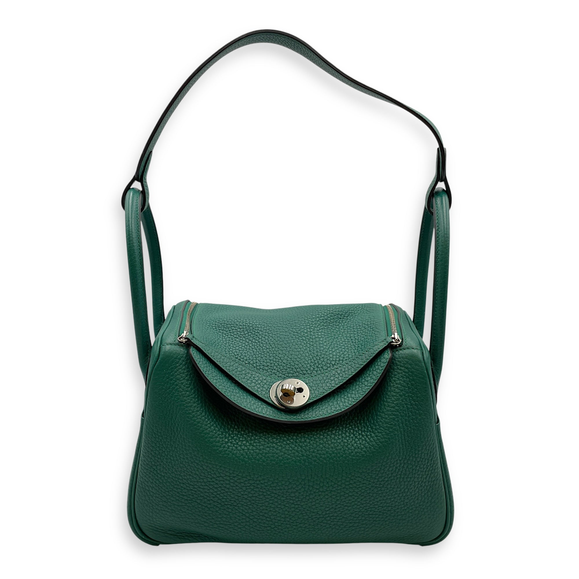 Lindy 26 Malchite in Clemence, Palladium hardware
