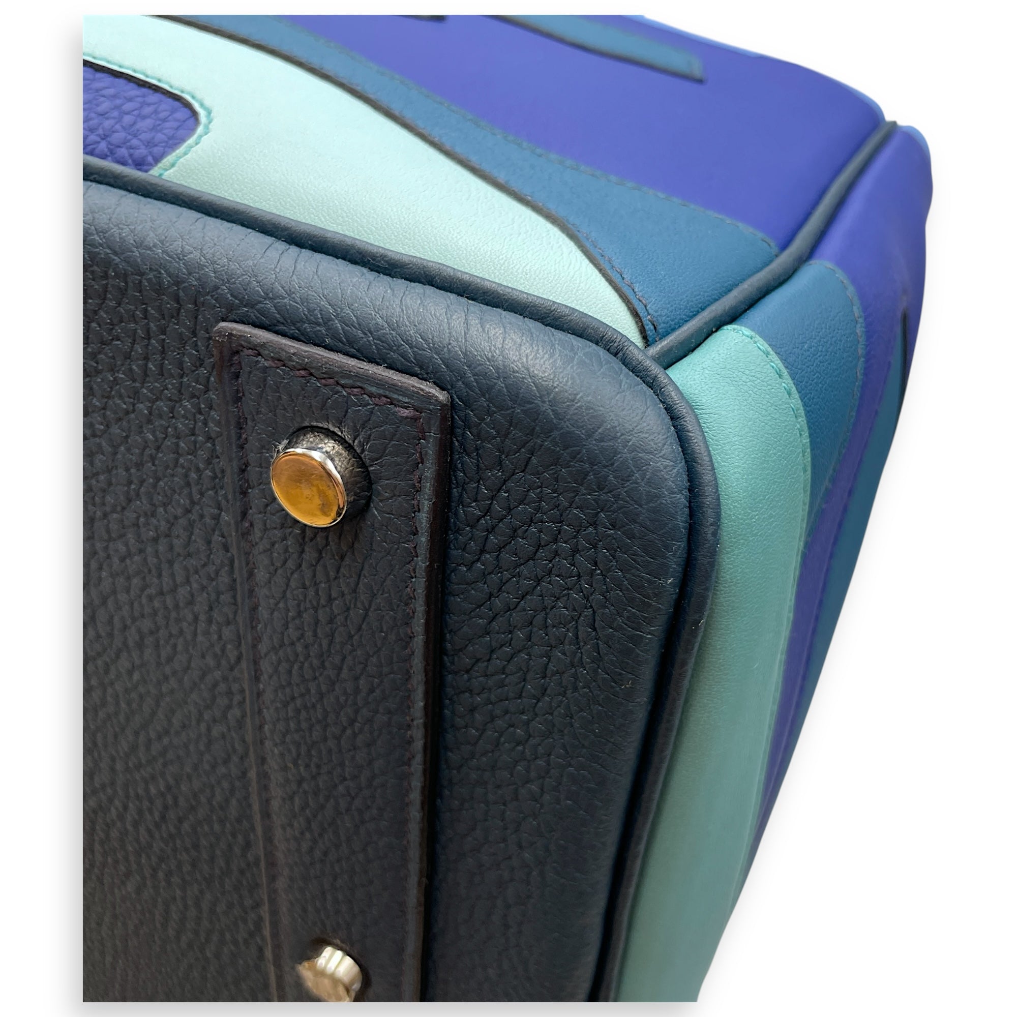 HAC Endless Road Blue De Prusse in Togo/Swift, Palladium hardware