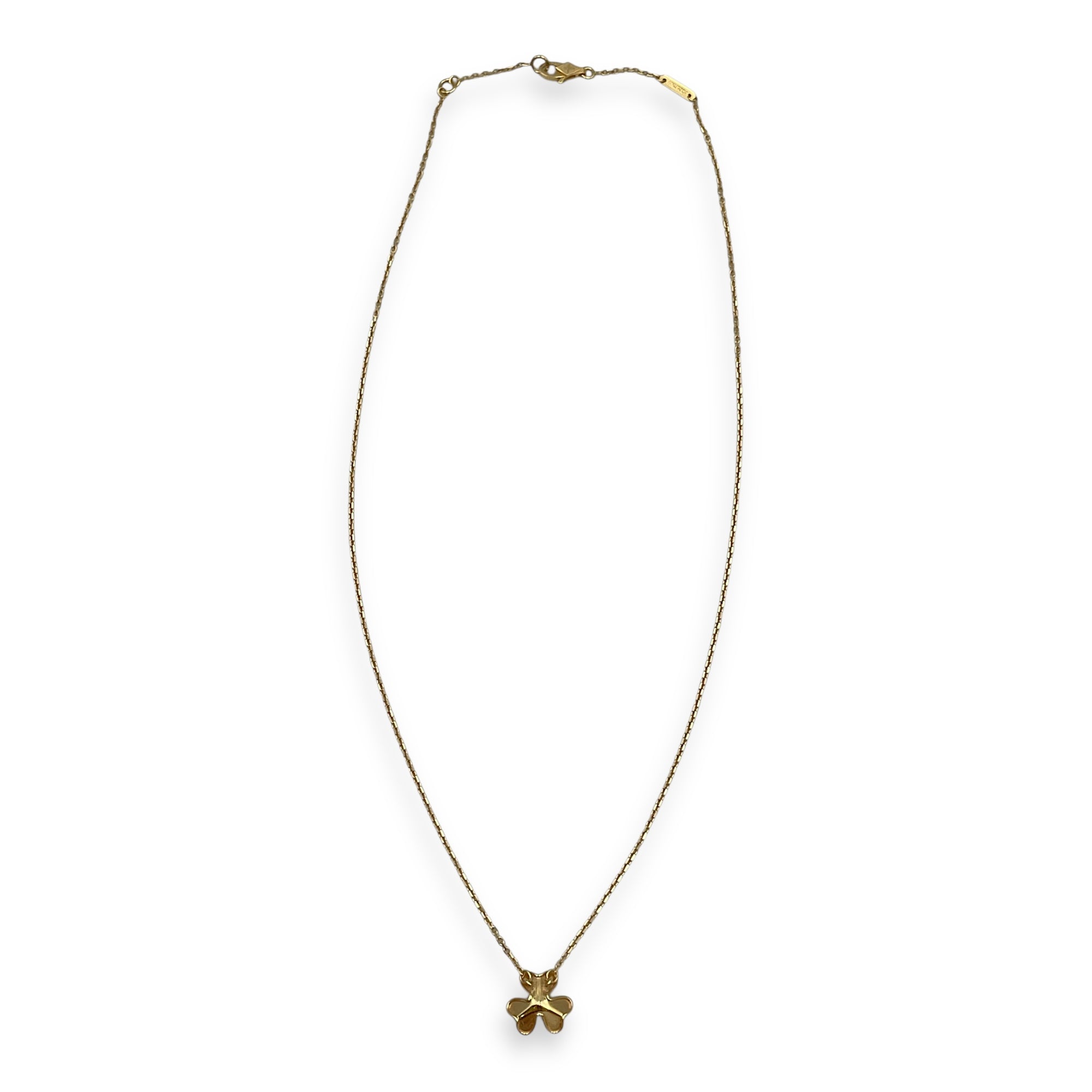 Frivole Mini Pendant in Gold Hardware
