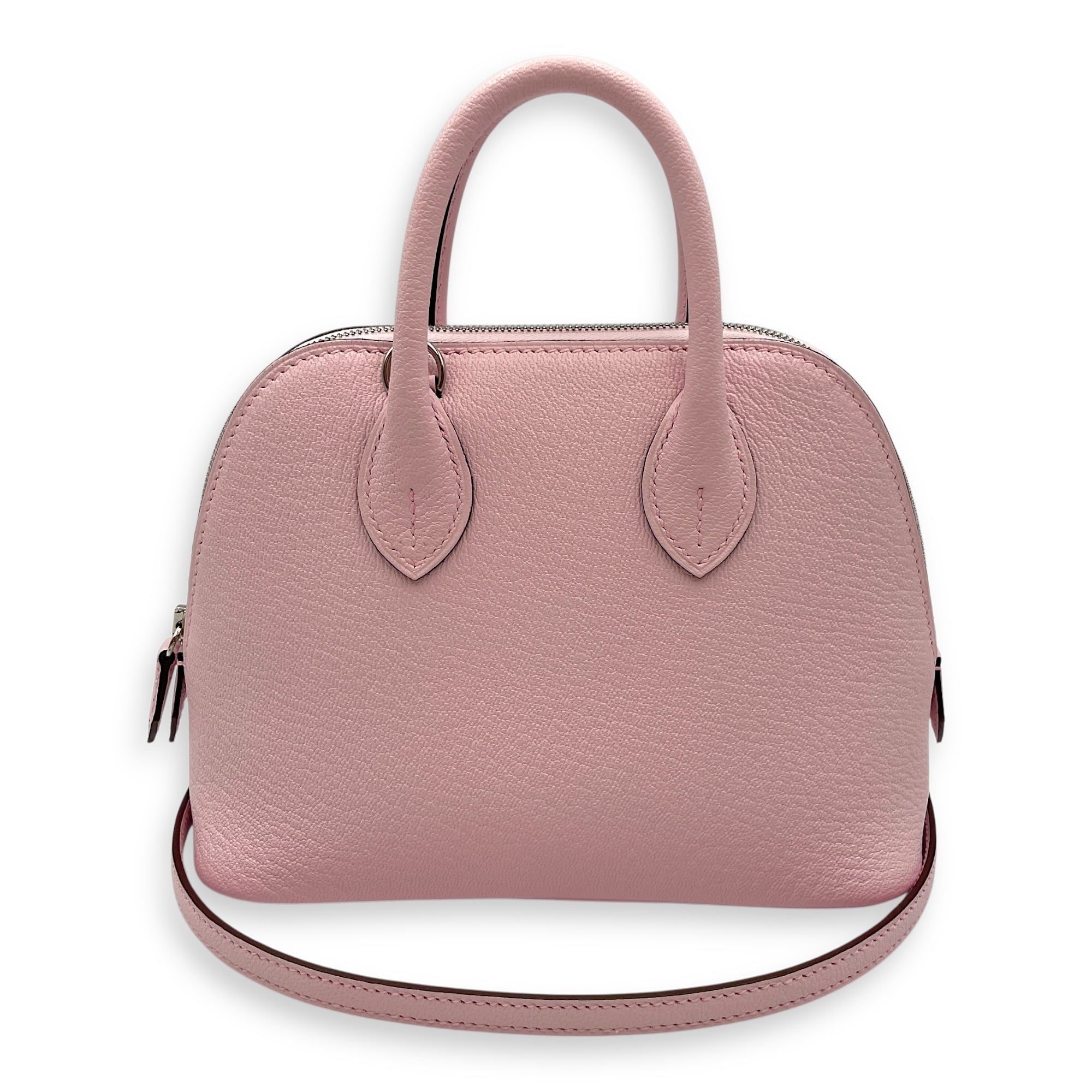 Bolide Mini Rose Darling in Chevre Mysore, Palladium hardware