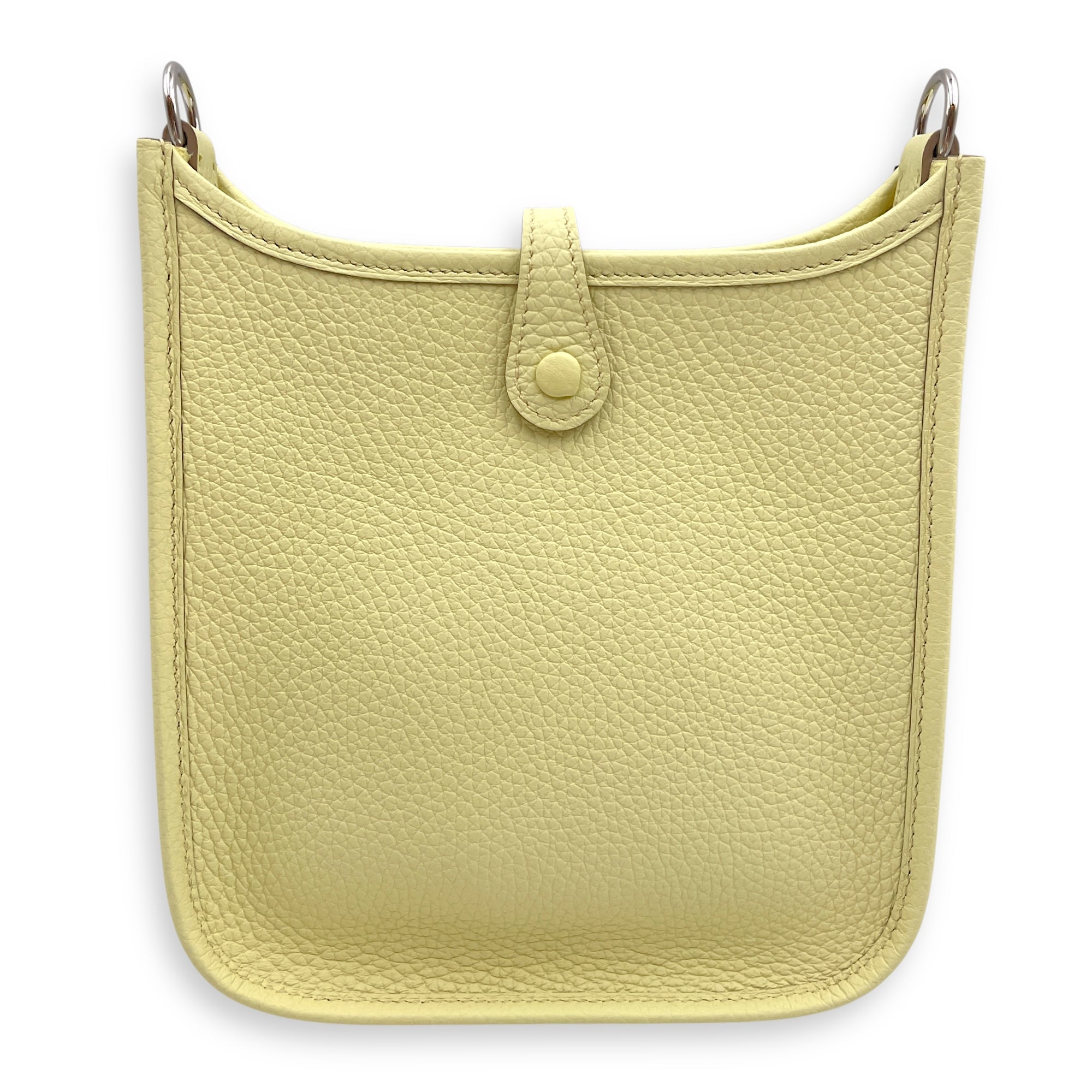 Evelyne Mini Jaune Milton in Clemence, Palladium hardware