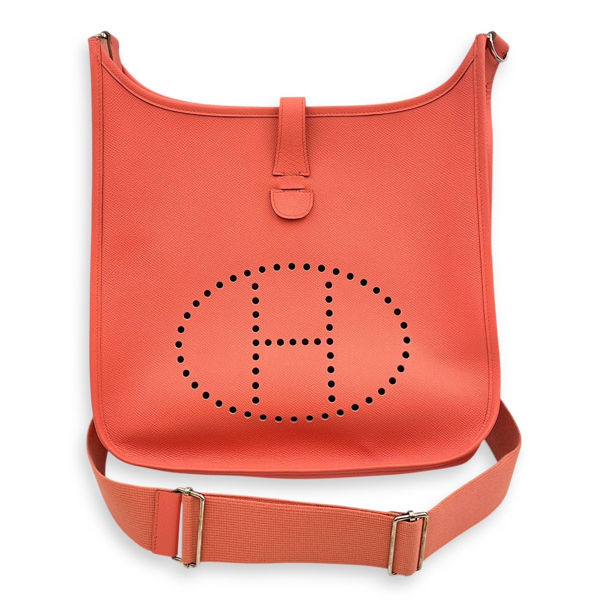 Evelyne III GM Flamingo in Epsom Palladium hardware CL2507-14224 11